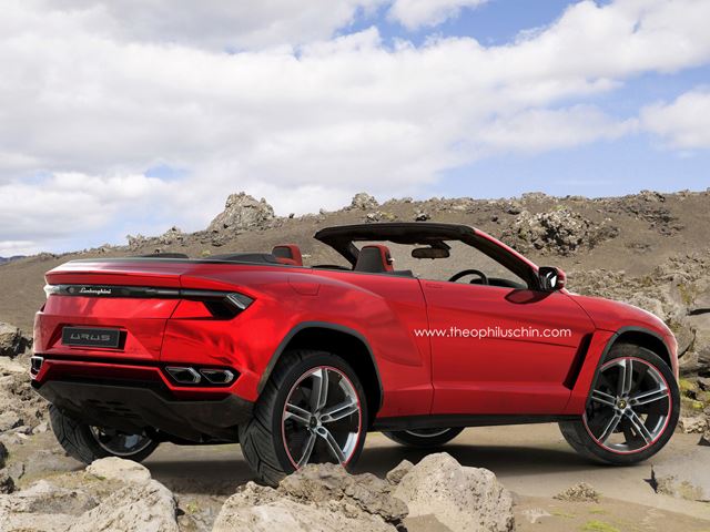 Lamborghini Urus лишился крыши